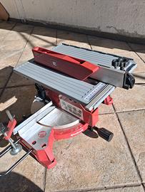 Troncatrice sega circolare per legno con piano sup