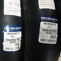 Metzeler racetec td 120/70 17 + 190/55 17