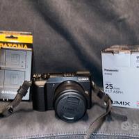 Fotocamera Panasonic Lumix GX80 + 25mm f 1.7