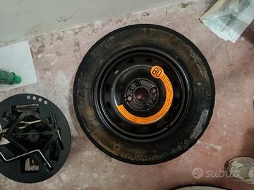 Ruotino di scorta originale 135/80 R14 per Fiat Pu