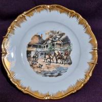 Piatto in porcellana vintage Edelstein Bavaria