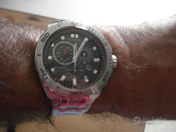 Citizen ecodrive acciaio cronografo datario 5 atm