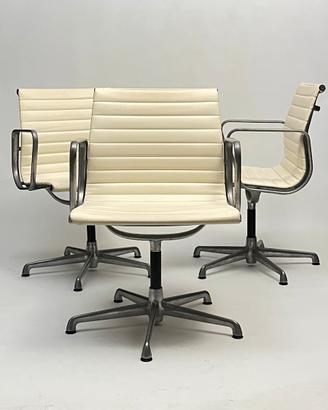 3+1 sedie Eames EA107 Herman Miller by ICF