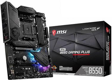 MSI MPG B550 Gaming Plus Scheda Madre ATX - per Pr