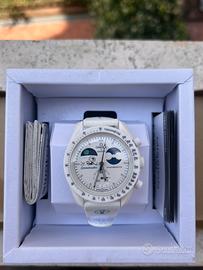Swatch Omega Moonshine Gold Cold Moon