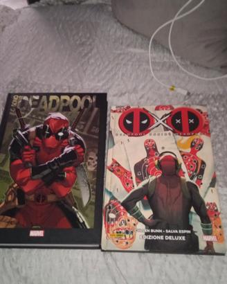 Due fumetti Marvel illustrati Deluxe 