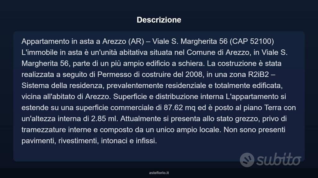 Appartamento – Arezzo - Altro