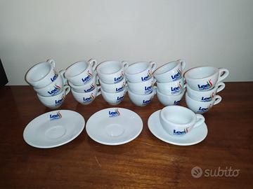 TAZZINE DA BAR DA CAFFE CON PORTA BUSTINE ZUCCHERO