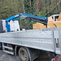 IVECO EUROCARGO 70E17 cassone grù e polipo