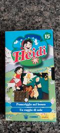 Heidi VHS 15 Pomeriggio nel bosco e Un raggio