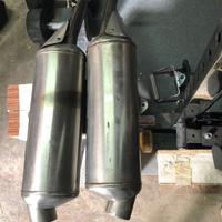 Scarichi originali cagiva raptor 1000