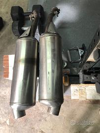 Scarichi originali cagiva raptor 1000