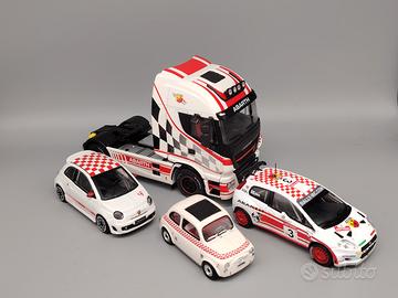 Lotto modelli Abarth da collezione – Iveco + Fiat 