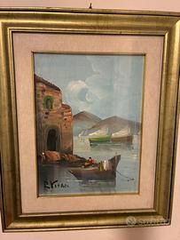 Dipinto olio su tela di Renato Vitali