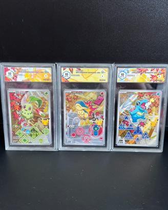 Pokemon Lotto Starter 2a Gen GRAAD 10 Gem Mint