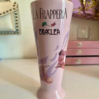 Bicchiere vintage rosa