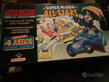 Super Nintendo console e giochi