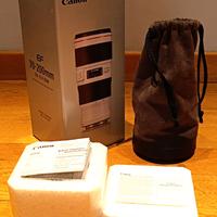 Kit box scatola Canon EF 70-200mm f/4L IS ll USM