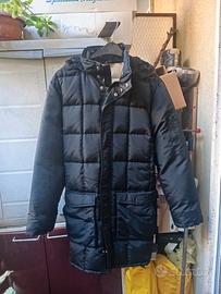Vero piumino d'oca lungo da donna, taglia XL-48
