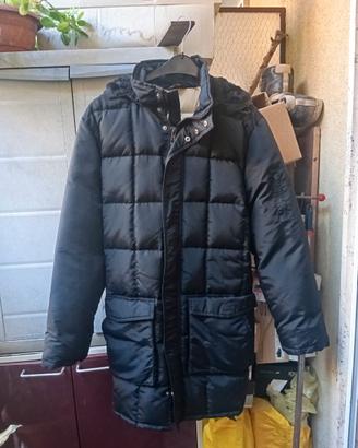 Vero piumino d'oca lungo da donna, taglia XL-48