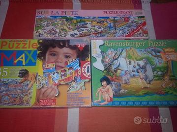 Lotto 3 MAXI Puzzle, + libro puzzle