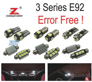 KIT 21 LAMPADE LED INTERNE BMW SERIE 3 E92 COUPE M