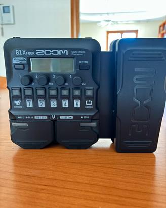 Zoom g1x four pedaliera