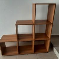 Libreria colore marrone