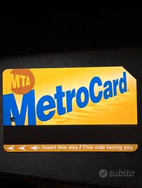 Metrocard - perfette condizioni originale