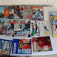 Sci e Sport invernali riviste vintage anni 70 80 