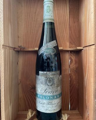 Bottiglia Soave Fratelli Folonari vendemmia 1957
