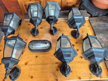 applique da parete per esterni 