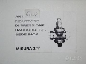 Riduttore regolatore pressione acqua