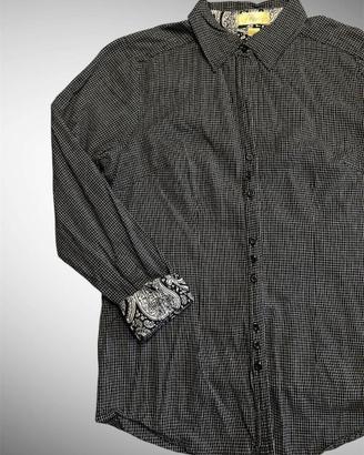 Camicia Passports donna M cotone Vichy + Paisley