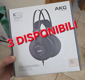 🎧 AKG K52 - Cuffie da Studio Professionali 