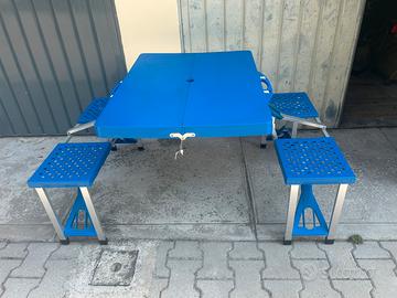 Tavolino pieghevole da campeggio o picnic NUOVO