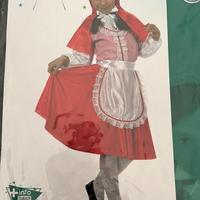 Vestito carnevale - cappuccetto rosso bambina