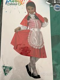 Vestito carnevale - cappuccetto rosso bambina