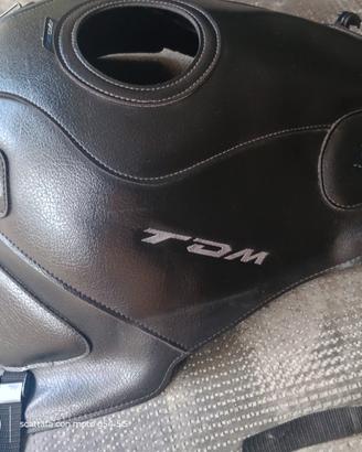 copri serbatoio in pelle TDM 900