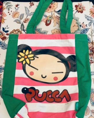Borsa in tela Pucca