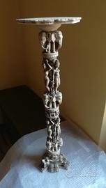 Colonna portavasi in stile orientale/indiano