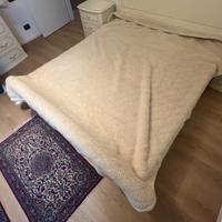 Coperta matrimoniale in lana merinos