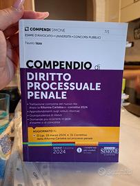 libro compend diritto processuale penale