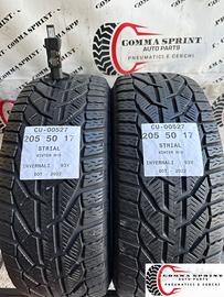 2 PNEUMATICI 205/50 R17 STRIAL INVERNALI