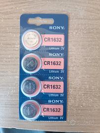 Batteria Sony litio CR1632 4 pezzi