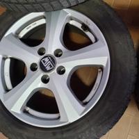cerchi gomme invernali 205 55 16 5x110 opel