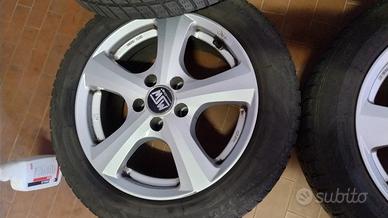 cerchi gomme invernali 205 55 16 5x110 opel