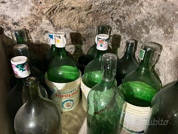 Bottiglioni vetro vintage