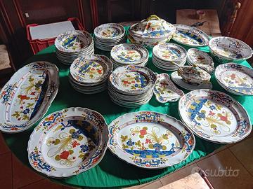 Servizio piatti FAENZA 59 pezzi ceramica cucina