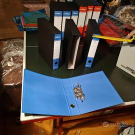 Raccoglitore Archiviazione Ufficio 5cm blu